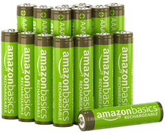 Bild zu Amazon Basics AAA-Batterien, 800 mAh, wiederaufladbar, 16 Stück für 10,56€