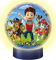 Bild zu Ravensburger 3D Puzzle 11842 – Nachtlicht Puzzle-Ball Paw Patrol – 72 Teile – ab 6 Jahren, LED Nachttischlampe mit Klatsch-Mechanismus für 10,07€