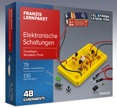 Bild zu Franzis Lernpaket Elektronische Schaltungen für 19,95€ (VG: 33,96€)