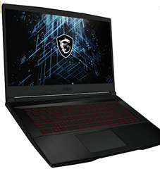 Bild zu [vorbei] MSI GF63 Thin Gaming Laptop | 15.6″ FHD 144 Hz Display | Intel Core i7-11800H | 16GB RAM | 512GB SSD Speicher | Nvidia RTX 3050 Grafik | QWERTZ Tastatur | Windows 11 für 849€