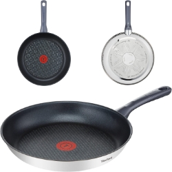 Bild zu Tefal G7130414 dailycook Pfanne, Edelstahl, 24 cm für 27,72€ (VG: 35€)