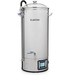 Bild zu 50 Liter Klarstein Edelstahl Bierbrauset mit Umwälzpumpe und Touch-Panel für 322,99€ (Vergleich: 379,99€)