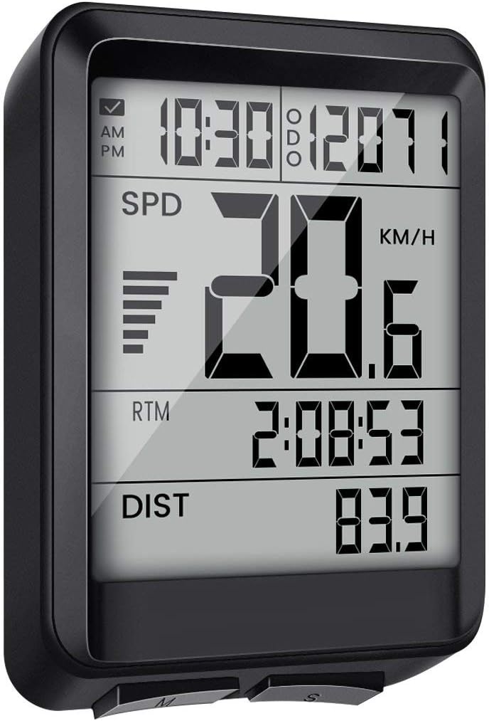 Bild zu Kabelloser EIVOTOR Fahrrad-Computer mit LED Hintergrundbeleuchtung für 10,49€