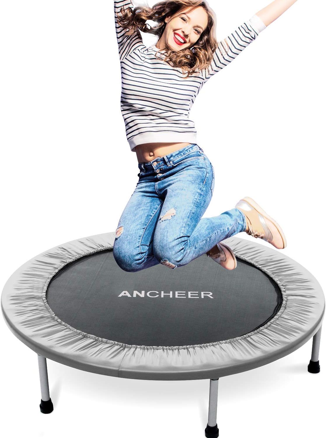 Bild zu 100cm Mini-Fitness Trampolin mit 100kg Traglast für 24,50€