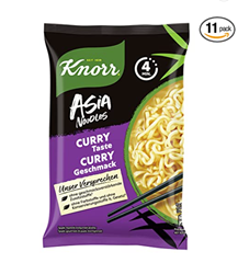 Bild zu Knorr Asia Noodles Instant Nudeln Curry-Geschmack, 11er Pack (11 x 68 g) für 4,31€