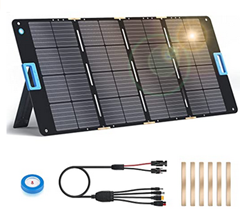 Bild zu GlamPiece Solarpanel Faltbar 180W mit Zubehör ab 196,30€