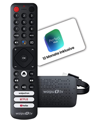 Bild zu waipu.tv 4K Stick + 12 Monate Perfect Plus | TV-Kombi für 99€