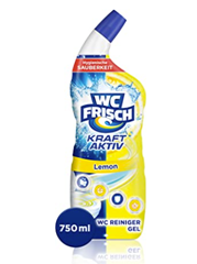 Bild zu WC FRISCH WC Reiniger Gel Lemon (750 ml), WC Reiniger mit Lufterfrischer-Effekt für 1,25€ oder 4 Stück für 4,72€