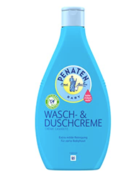 Bild zu Penaten Wasch- & Duschcreme, mildes Baby Waschgel zur sanften Reinigung und Pflege für zarte Babyhaut, 400 ml für 2,03€