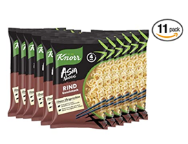 Bild zu [wieder da] Knorr ASIA Noodles Express Rind, 11er Pack (11 x 68 g) für 4,20€ (= 38 Cent pro Packung)