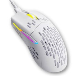 Bild zu [endet um 16Uhr] Keychron M1 Ultra-Light Gaming Maus, Weiß für 41,98€ (VG: 67,80€)