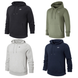 Bild zu New Balance Small Logo Hoodies in 4 Farben (Gr.: S – XXL) für 39,99€ (VG: 46,99€)