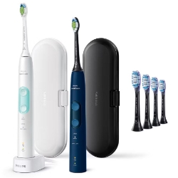 Bild zu Philips Sonicare ProtectiveClean 5100 elektrische Schallzahnbürsten Doppelpack HX6851/34 für 119€ (VG: 133,90€)