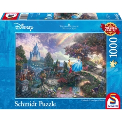 Bild zu [Prime oder Abholstation] Schmidt-Spiele Thomas Kinkade: Disney Cinderella 1.000-Teile Puzzle für 6,99€ (VG: 9,90€)