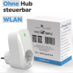 Bild zu Shelly Plug Energy smarte WLAN Steckdose für 20,99€ (VG: 37,80€)