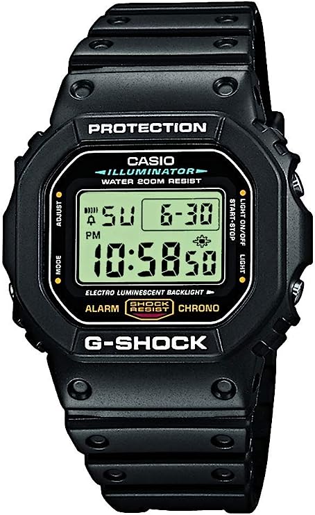 Bild zu Armbanduhr Casio G-Shock DW-5600E-1VER für 56,56€ (Vergleich: 74,89€)