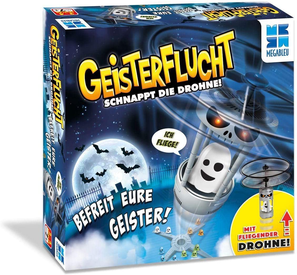 Bild zu Gesellschaftsspiel Megableu Geisterflucht – Schnappt die Drohne (678488) für 13,75€ (Vergleich: 23,94€)