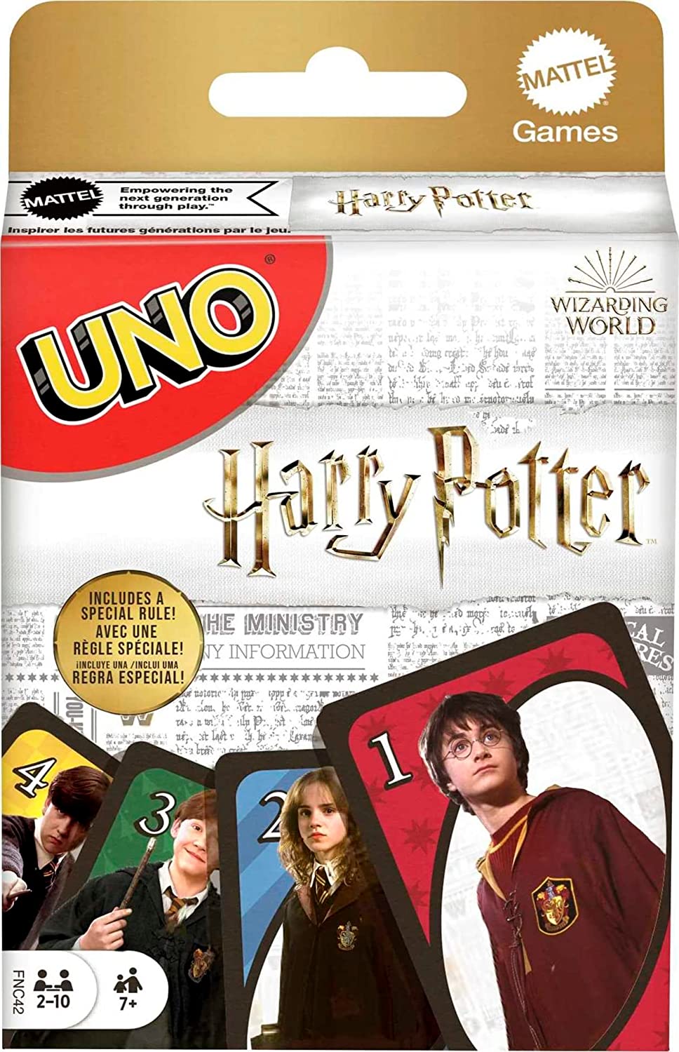 Bild zu Mattel Games UNO Harry Potter für 6,99€ (Vergleich: 10,69€)