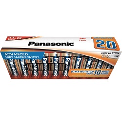 Bild zu 20er Pack AA Batterien Panasonic LR6PPG/20CB für 4,99€ (Vergleich: 9,80€)