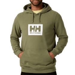 Bild zu Helly Hansen Box Hoodie, Grün (Gr.: S – L) für 41,99€ (VG: 49,95€)