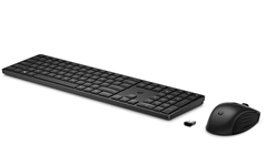 Bild zu HP 650 kabellose Tastatur und Maus Bundle (20 programmierbare Tasten, QWERTZ Layout, 4.000 DPI, USB Dongle, 3 Tasten, Scrollrad) für 58,49€