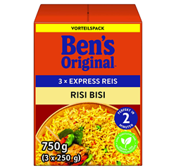 Bild zu BEN’S ORIGINAL Express Reis Risi Bisi, 3 Packungen (3x250g) für 4,76€