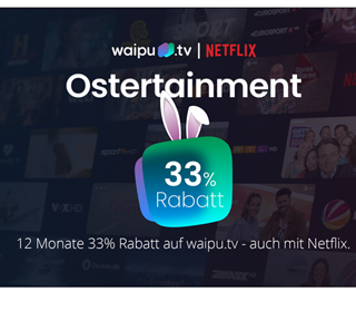 Bild zu [geht noch] Waipu.tv: 33% Rabatt auf alle Pakete