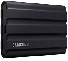 Bild zu 1TB externe Samsung Portable SSD T7 Shield für 76,90€ (VG: 86,49€)