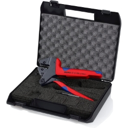 Bild zu Knipex Crimp-Systemzange für auswechselbare Crimpeinsätze im Servicekoffer für 89,99€ (VG: 120,99€)