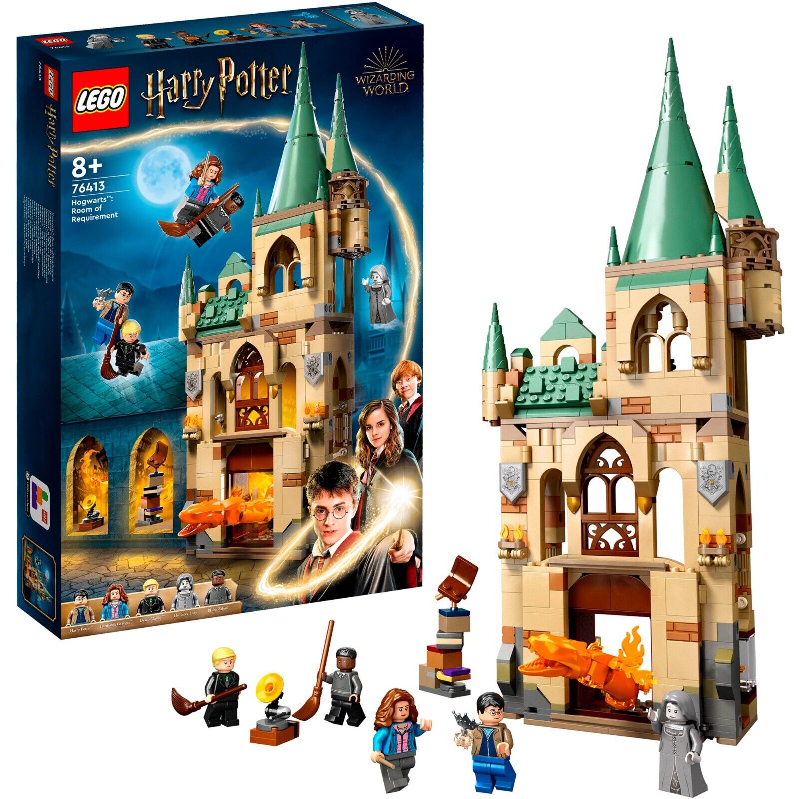 Bild zu Lego Harry Potter Hogwarts: Raum der Wünsche (76413) für 28,99€ (Vergleich: 34,99€)