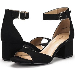 Bild zu DREAM PAIRS Damen Sandalen mit Square Heel für 22,39€