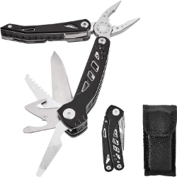 Bild zu Amazon Basics 11-in-1-Multitool-Sicherheitsschloss aus Edelstahl mit Nylonscheide für 8,65€ (statt: 11,54€)