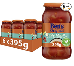 Bild zu Ben’s Original Sauce Süß-Sauer Ohne Zuckerzusatz, 6 Gläser (6 x 395 g) für 7,55€