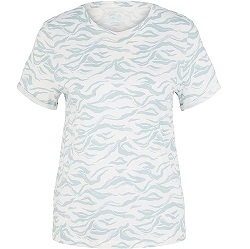 Bild zu Tom Tailor Damen T-Shirt mit Print für 5,34€ (Vergleich: 11,99€)