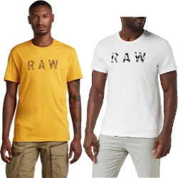 Bild zu G-STAR RAW Herren Raw T-Shirt in Weiß oder Gelb (Gr.: XS – XXL) für 19,97€ (VG: 29,98€)