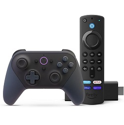 Bild zu [PrimeDay] Fire TV Stick 4K mit Luna-Controller als Spiele-Streaming-Bundle für 61,98€ (Sonst: 139,98€)