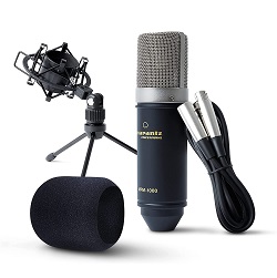 Bild zu Marantz Professional MPM1000 XLR Kondensatormikrofon mit Pop Schutz Filter für 31€ (Vergleich: 49€)