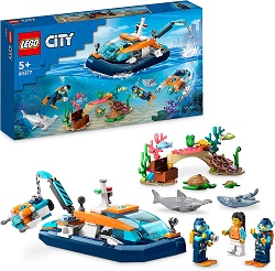 Bild zu Lego City Meeresforscher-Boot (60377) ab 15,99€ (Vergleich: 19,99€)