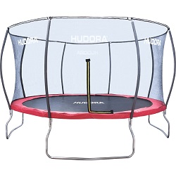 Bild zu 400cm Trampolin Hudora Fantastic 400V für 344,90€ (Vergleich: 434,79€)