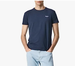 Bild zu Pepe Jeans Original Basic 3 Men’s T-Shirt Slim Fit für 11,12€