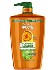 Bild zu 1000ml Garnier Fructis Schadenlöscher reparierendes Shampoo für geschädigtes Haar XXL für 6,37€