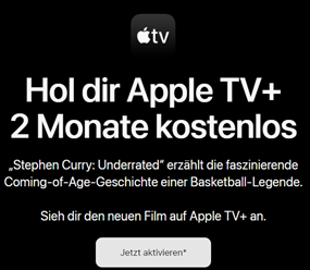 Bild zu 2 Monate AppleTV+ kostenlos testen