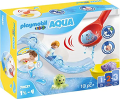 Bild zu PLAYMOBIL 1.2.3 Aqua 70637 Fangspaß mit Meerestierchen, Badewannenspielzeug für Kleinkinder (1,5 bis 4 Jahre) für 9,29€