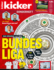 Bild zu Kicker Sonderheft 2023/24 kostenlos in der App