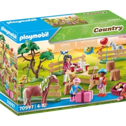 Bild zu Playmobil Country Set – Kindergeburtstag auf dem Ponyhof (70997) für 9,89€ (VG: 18,97€)