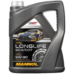 Bild zu 5 Liter Mannol W-30 Longlife Motoröl (504.00, 507.00, LL-04 229.51) für 26,90€ (Vergleich: 29,99€)