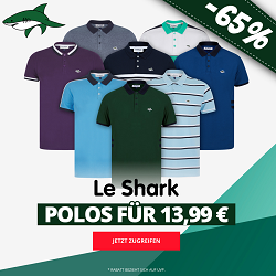 Bild zu Sportspar: Verschiedene Le Shark Herren Polo-Shirts für je 17,94€