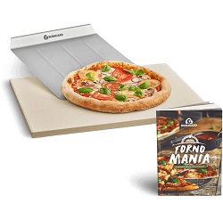 Bild zu Burnhard Pizzastein und Pizzaschaufel für Gasgrill & Holzkohlegrill für 35,12€ (Vergleich: 51,89€)