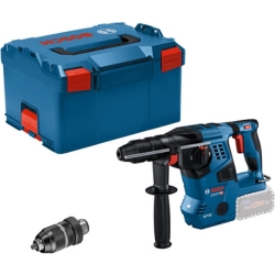 Bild zu Bosch Professional 18V System Akku-Bohrhammer GBH 18V-28 CF (mit SDS plus, 3,3 J Schlagenergie, inkl. Schnellspannbohrfutter, in L-BOXX) für 285,07€ (VG: 335,38€)