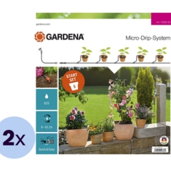 Bild zu [nur heute] 2x das Gardena Micro-Drip-System Start-Set Bewässerungssystem für Terrasse/Balkon für 30,90€ (VG: 94,56€)